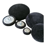 Black Velvet Buttons