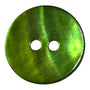 Lime Green Mother of Pearl Buttons - Choice of Sizes