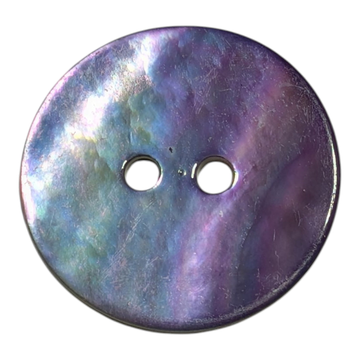 Blue Mother of Pearl Buttons - Choice of Button Sizes