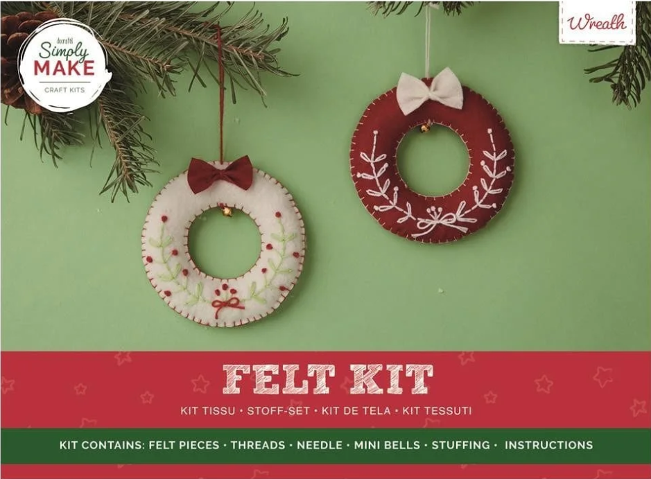 Docrafts Simply Make Felt Wreath Kit