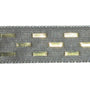 15mm Grey Shimmer Stitch Berisfords Ribbon