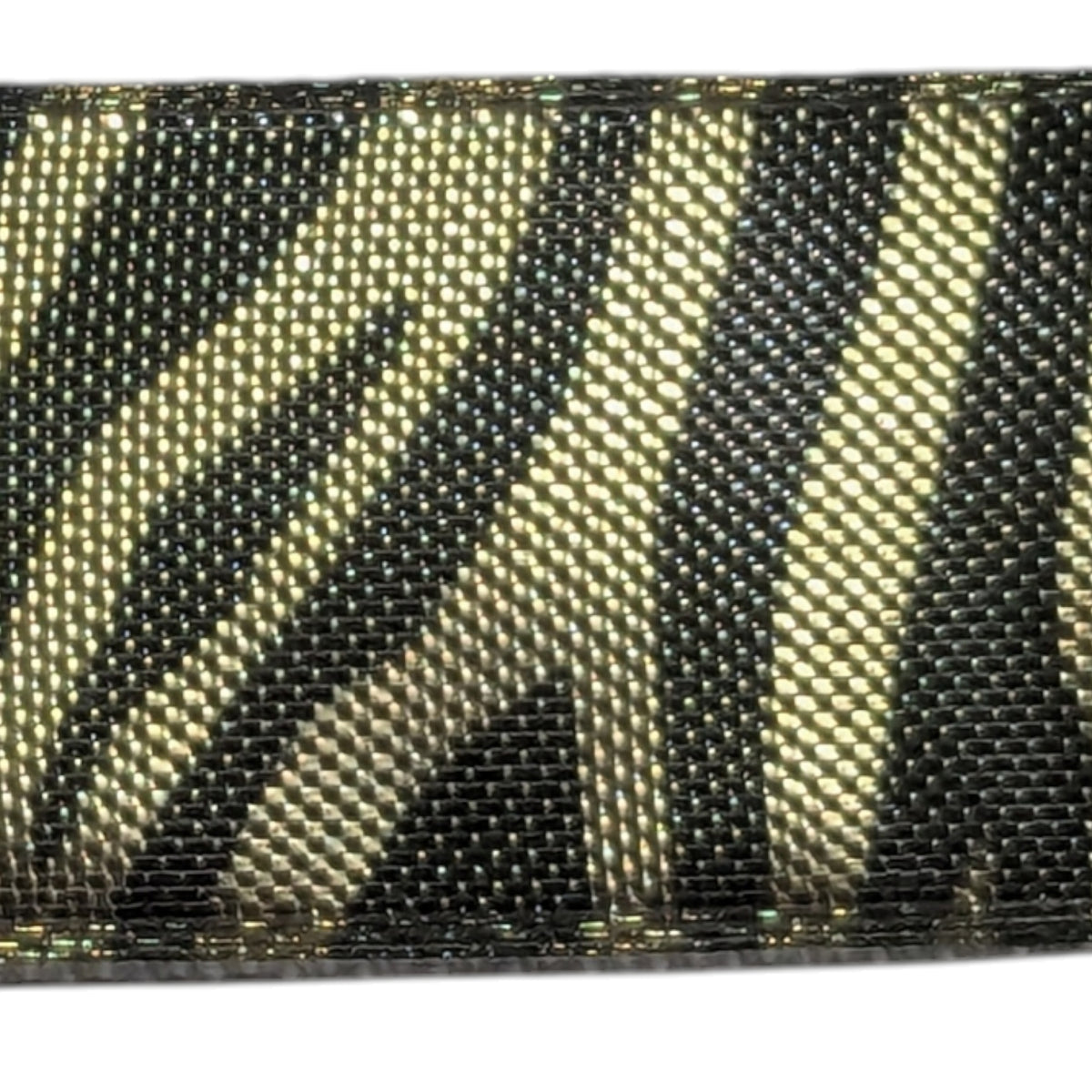 25mm Wide Zebra Stripe Ribbon