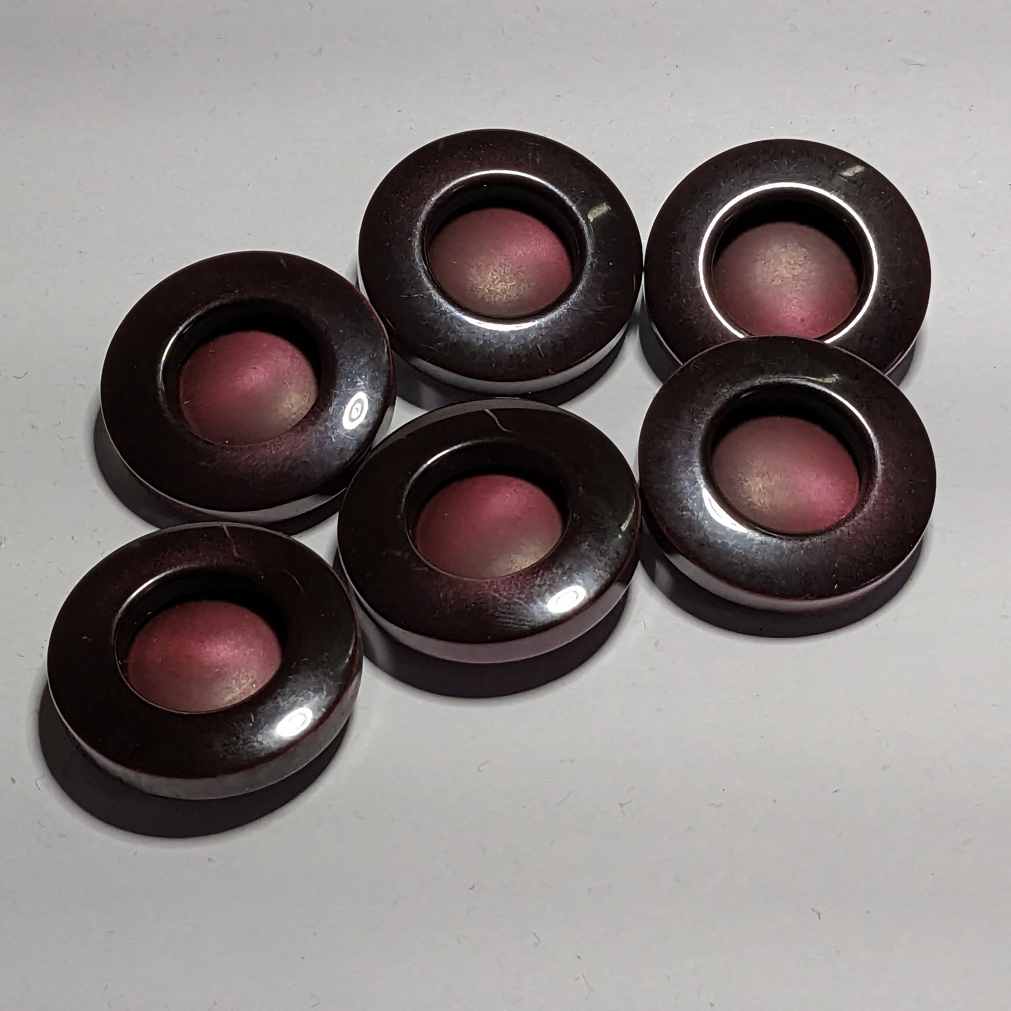 Plastic Burgundy Buttons 28mm – The Crafty Animal UK