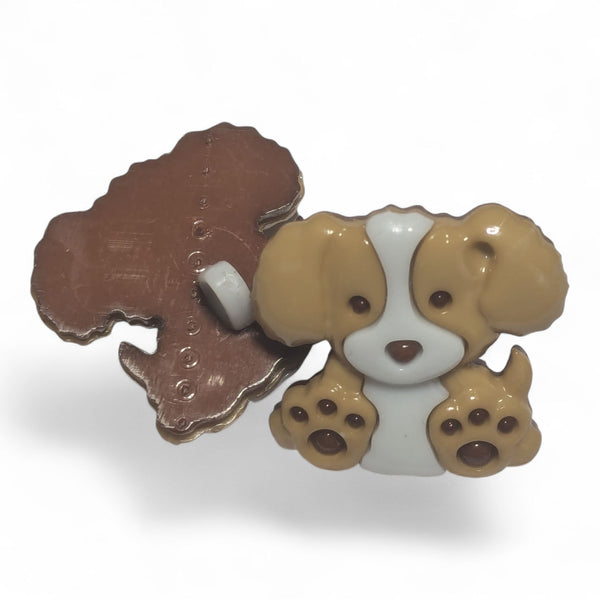 20mm Plastic Dog Shank Novelty Buttons
