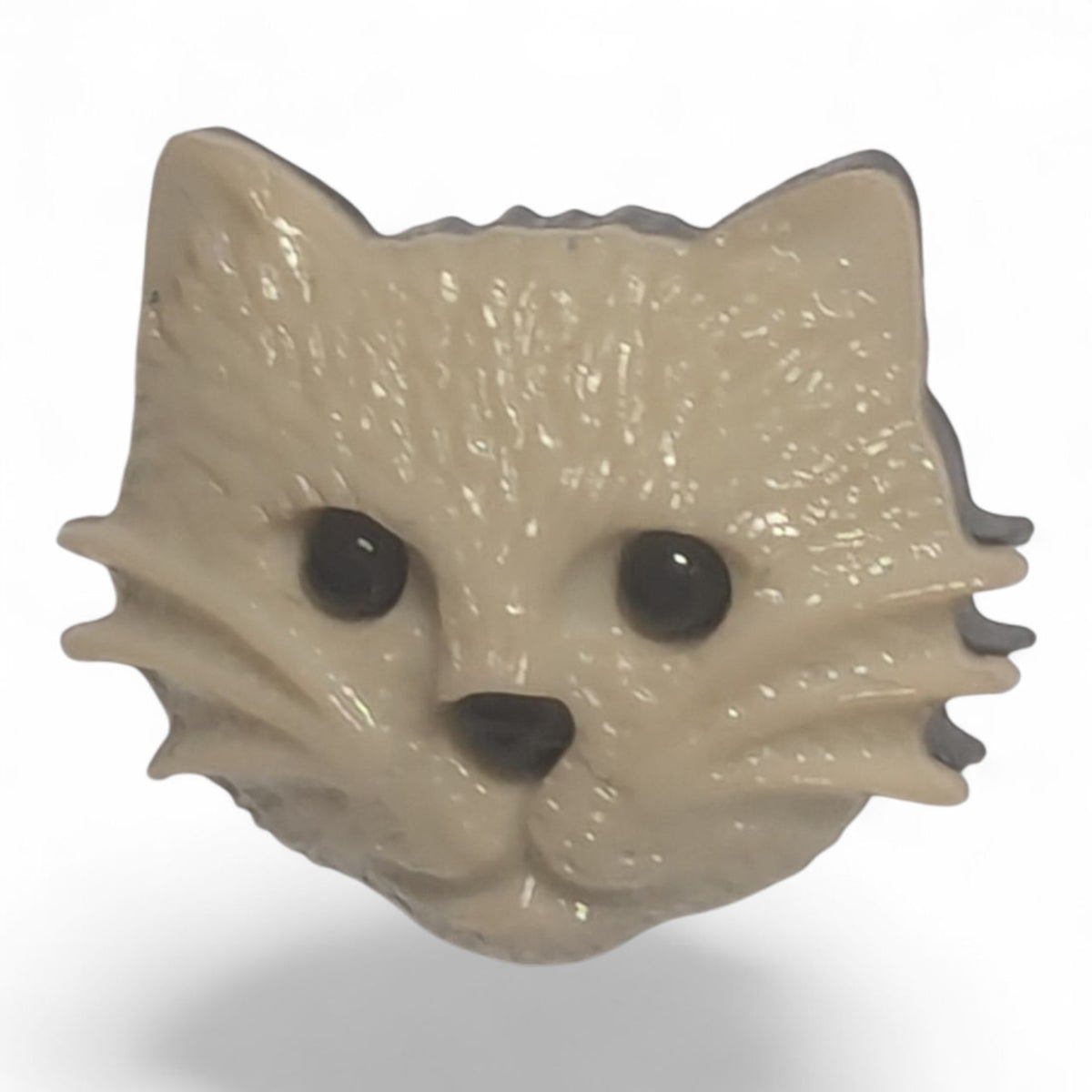 18mm Plastic Cat Face Shank Buttons