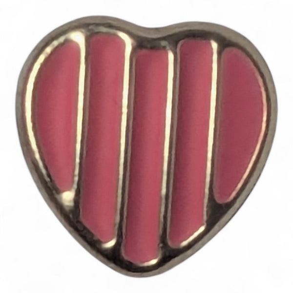 10mm Plastic Heart Shaped Shank Buttons - Choice of Colours
