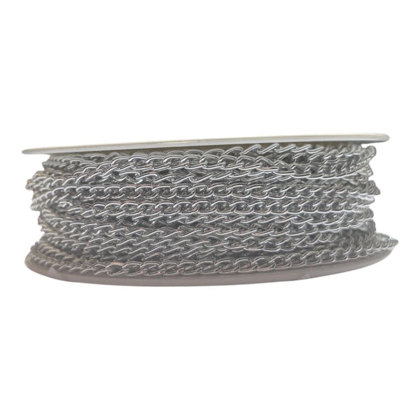 5mm Metal Chain in Gold or Silver - Sold by the Metre