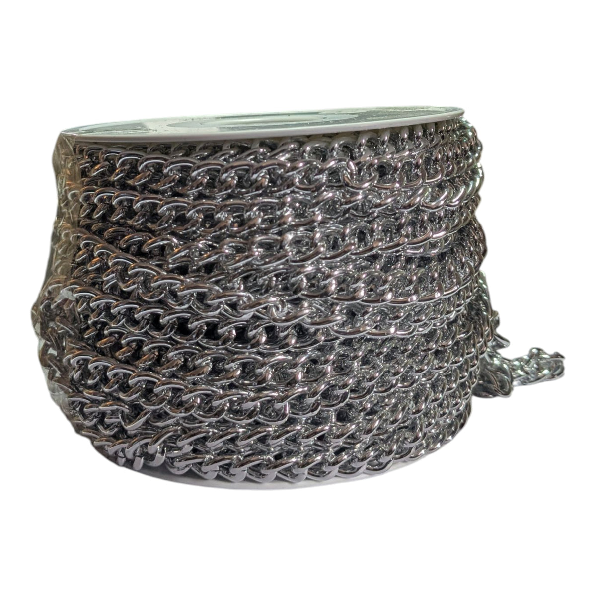 7mm Metal Chain in Silver or Gold - Sold by the Metre