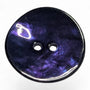 Navy Blue Mother of Pearl Buttons, 15mm or 20mm