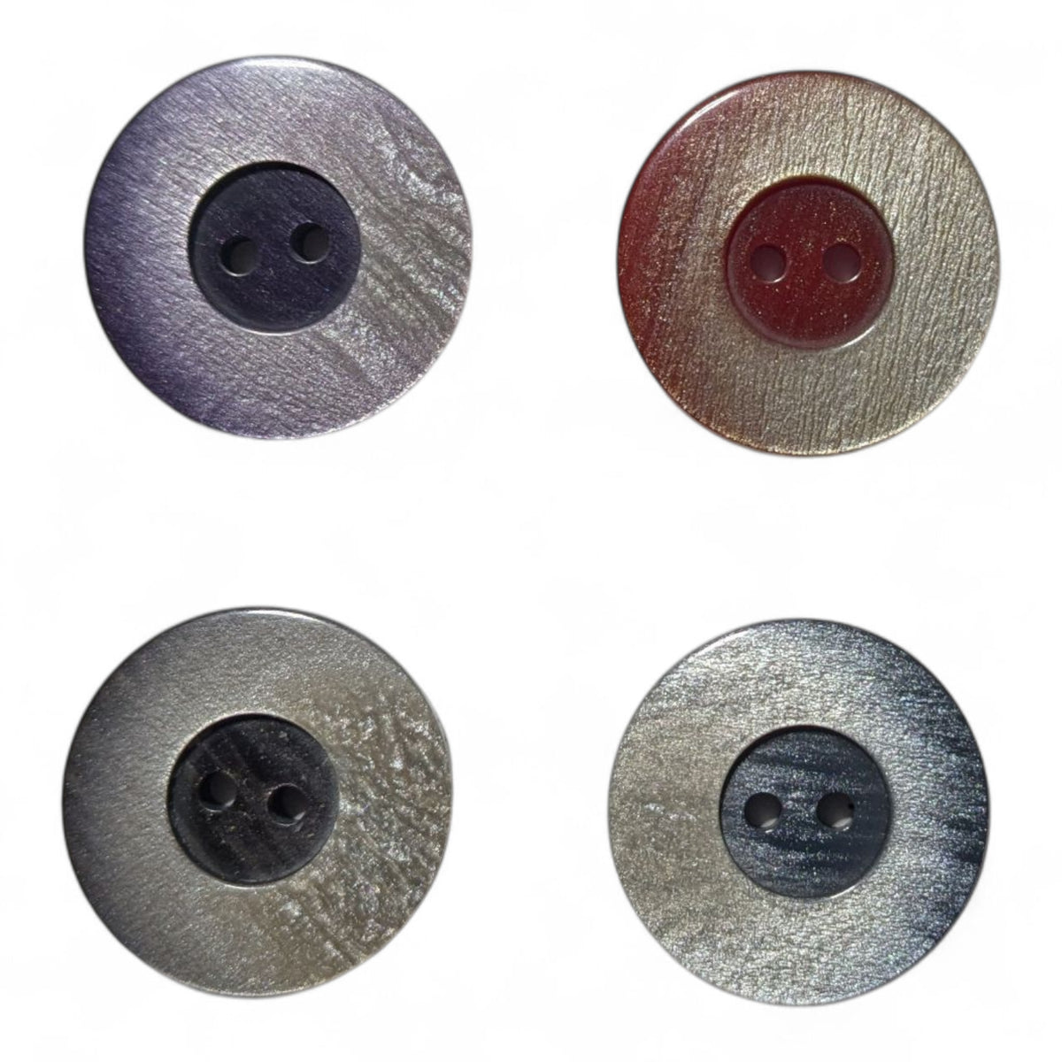 18mm or 23mm Plastic Coloured Buttons