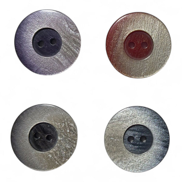18mm or 23mm Plastic Coloured Buttons