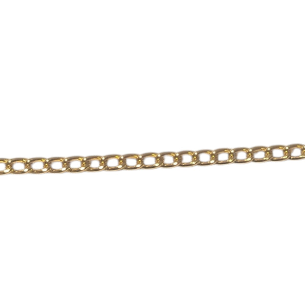 3mm Metal Alloy Chain in Gold