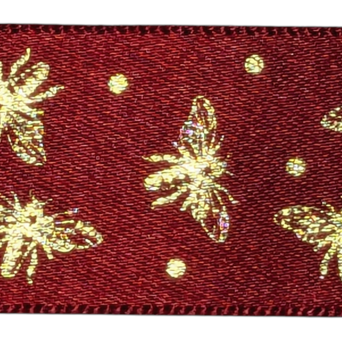 25mm Sparkle Bee Ribbon