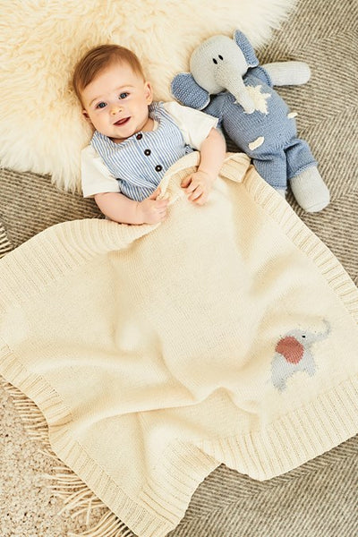 Bellissima, Special DK, Bambino DK Adam and Astrid Elephant Toys & Blanket