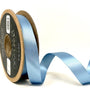 15mm Wide Corn Flower Blue Satin Eco-friendly Ribbon