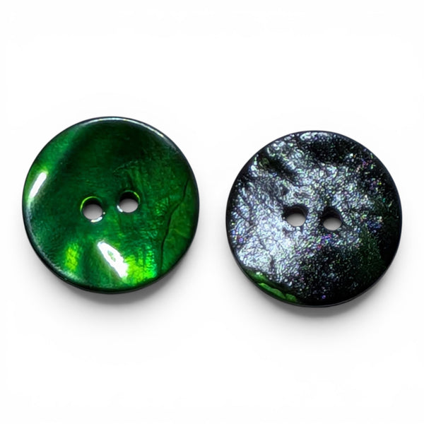 Green Mother of Pearl Buttons
